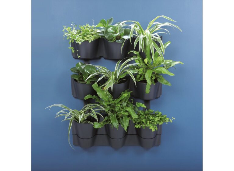 Cascade Planter Vertical Garden Kit Anthracite
