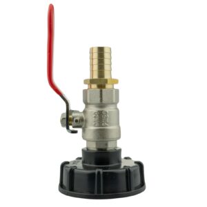 IBC Tank Full Flow Valve S60x6 with Barb Outlet