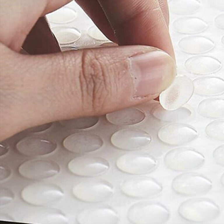 Clear Silicone Bumper Pads 10mm Self-Adhesive