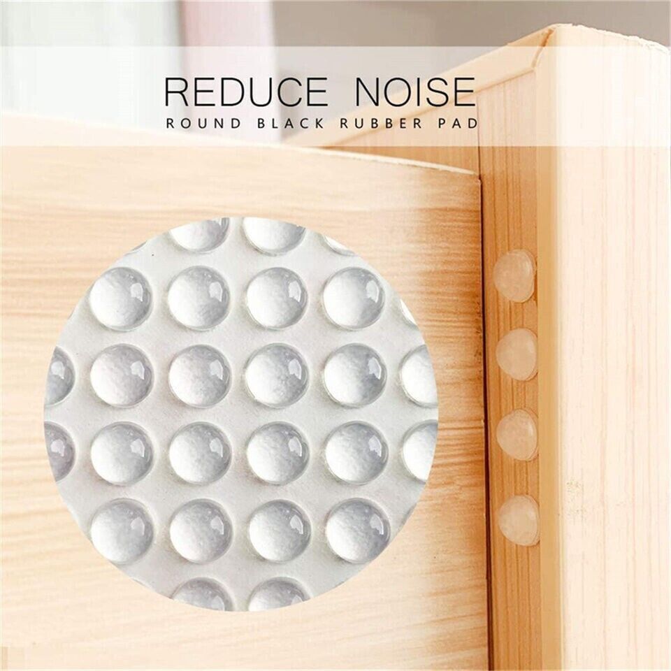 Clear Silicone Bumper Pads 10mm Self-Adhesive - Image 8