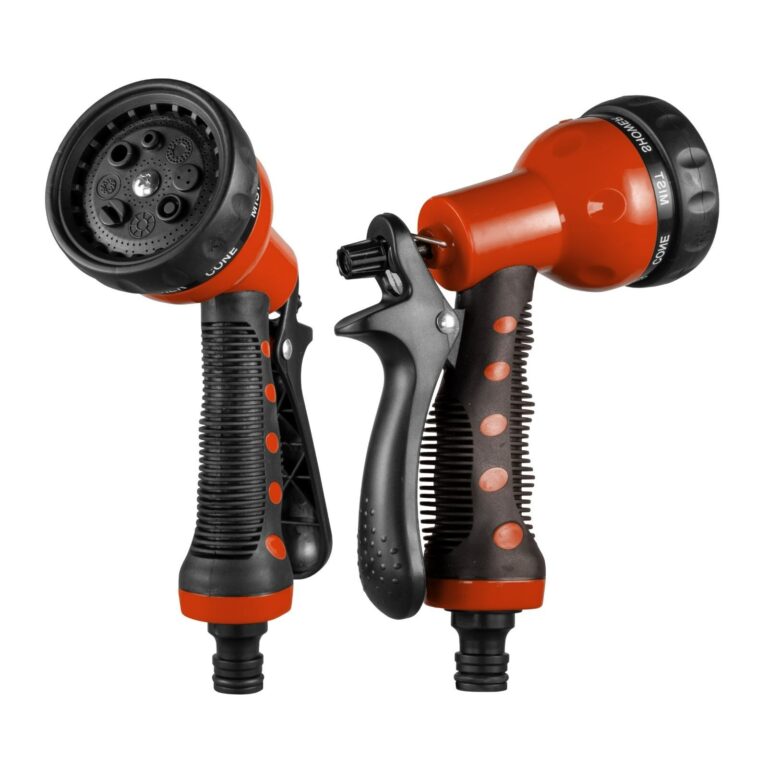Hose Spray Gun 8-Pattern with Quick-Connect Adapter