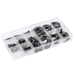 External E-Clip Circlip Assortment Kit 300 Piece