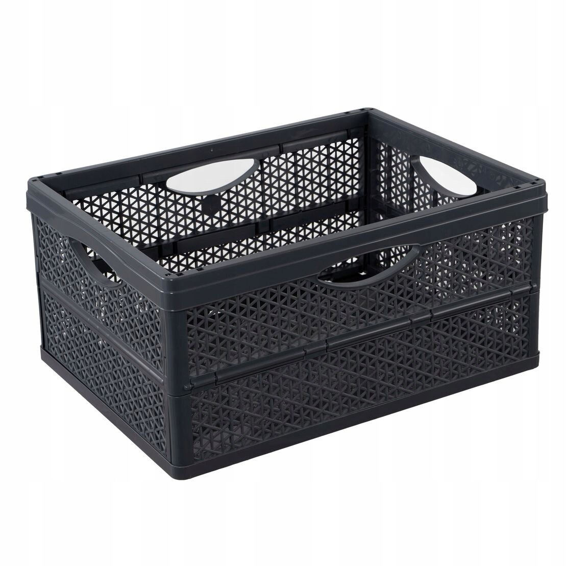 Folding Storage Basket Rectangular 46x34x22cm - Image 3