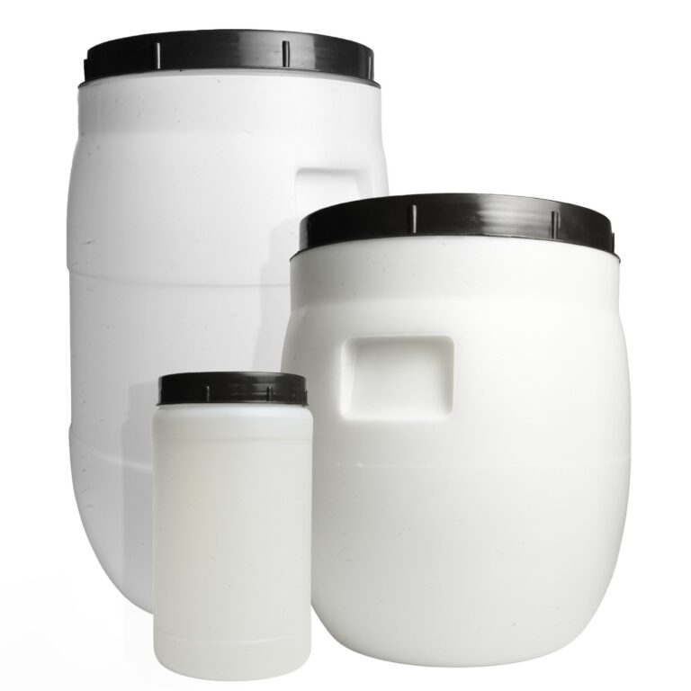 Food-Grade Round Storage Barrel with Screw Lid