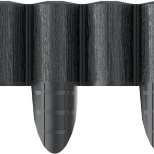 Garden Palisade Edging Border Anthracite