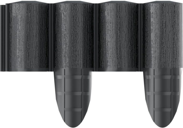 Palisade Lawn Edging Wood Effect Anthracite