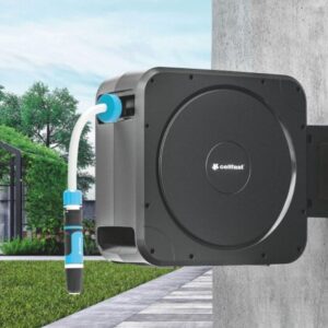 Retractable Hose Reel Set Wall Mounted 20m