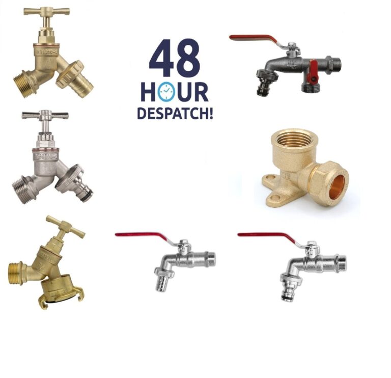 Garden Tap and Wall Plate Connector