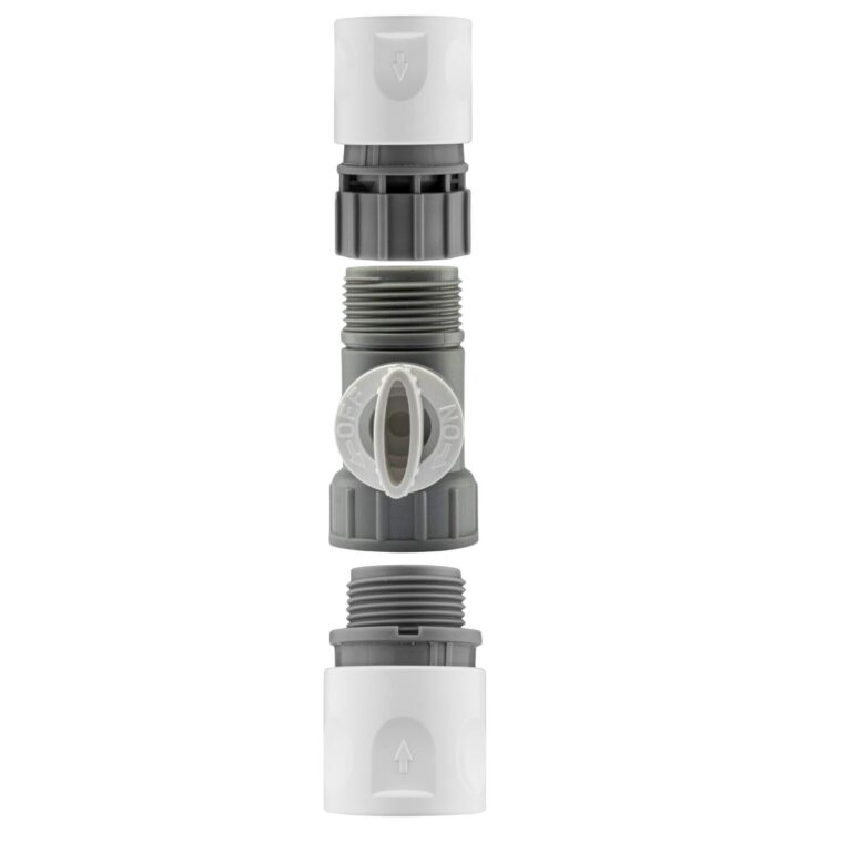 Hose Connector Female to Female with Flow Control Valve