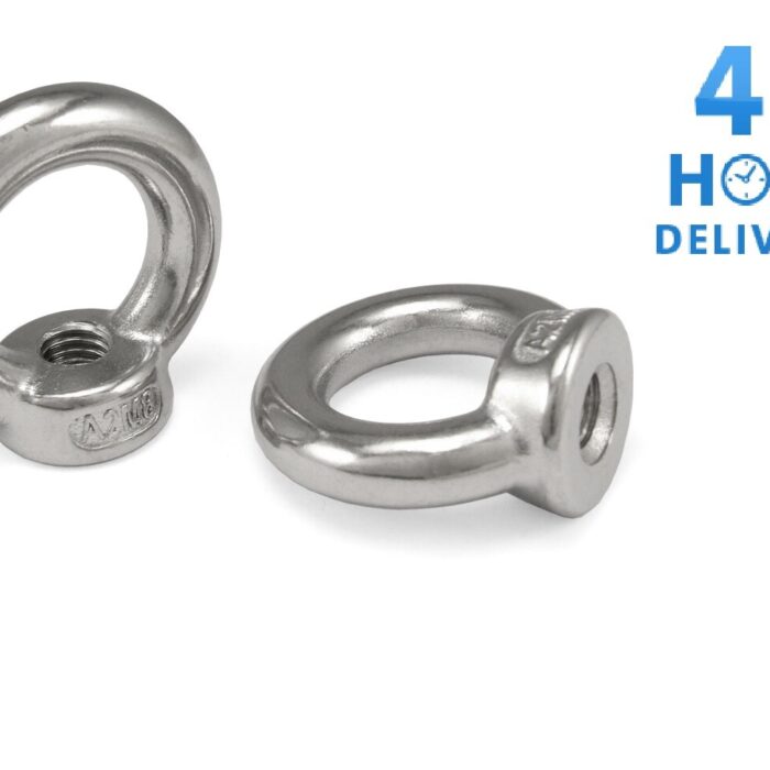 Lifting Eye Nut Galvanised Steel DIN 582