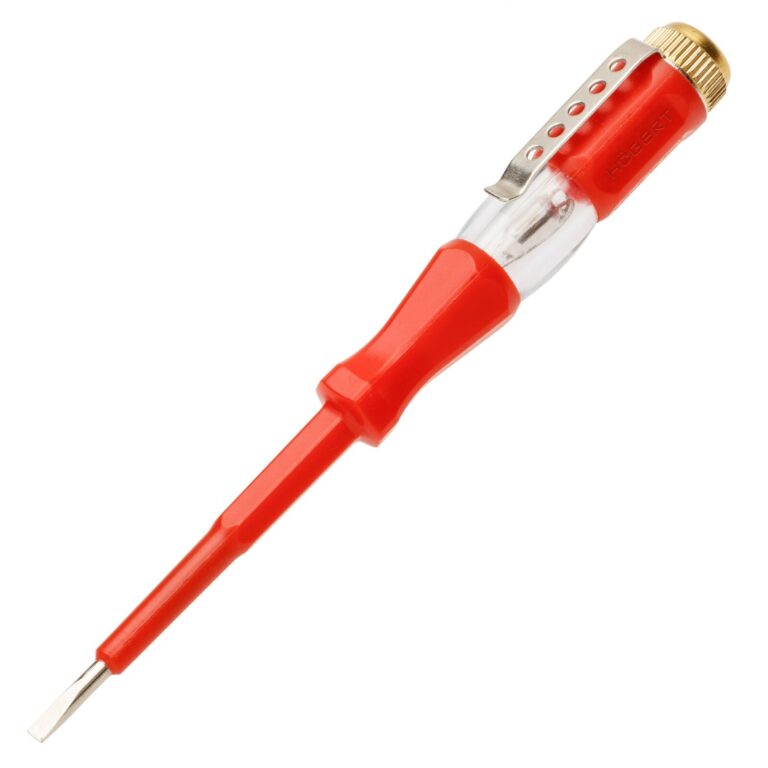Voltage Tester Screwdriver 100-250V 140mm Slotted