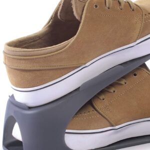 Shoe Slot Organisers Pack of 4 Space Saving Racks