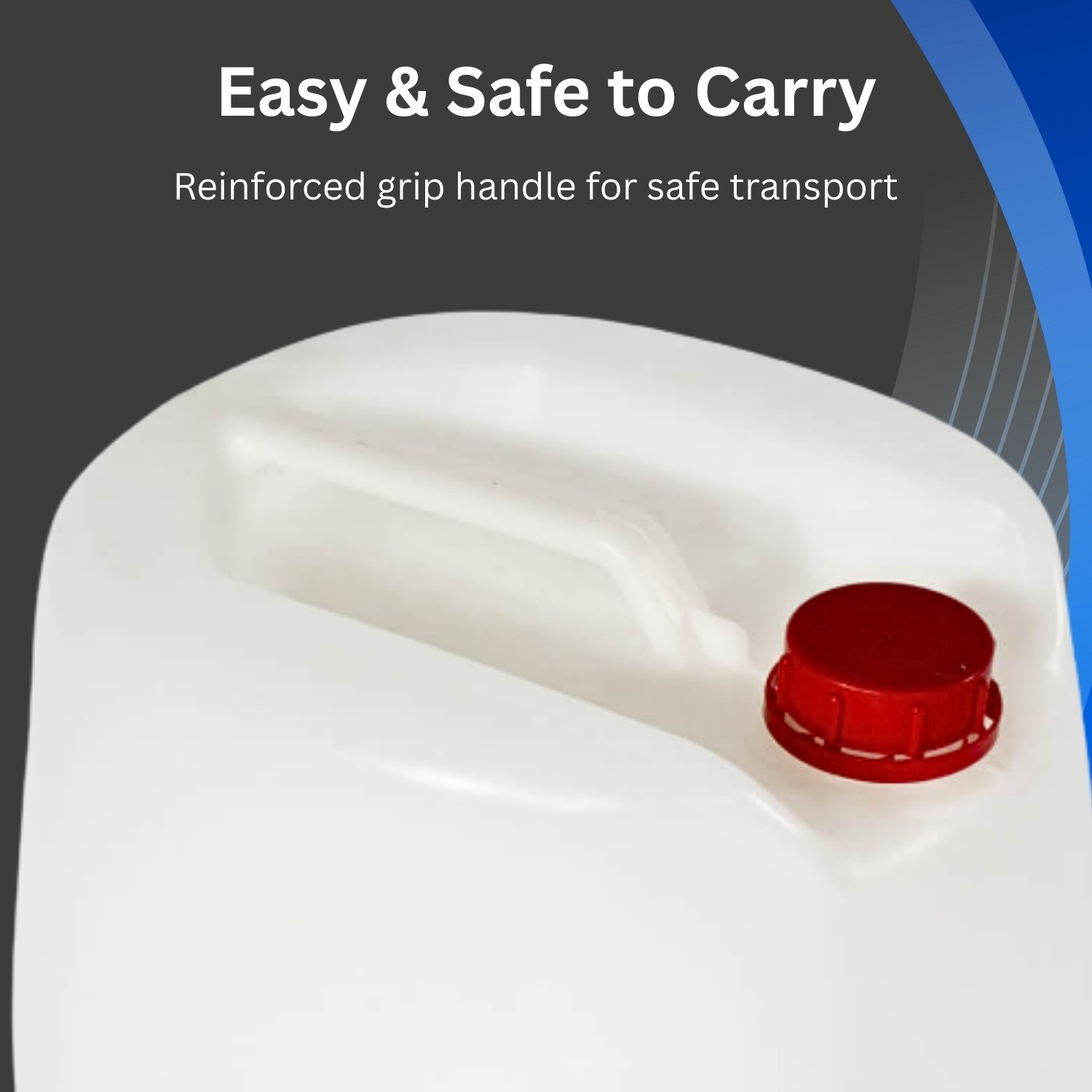 Water Canister with Tap and Carry Handle - Image 2