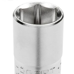 Socket 1/2in Shallow Hex CrV Steel Replacement