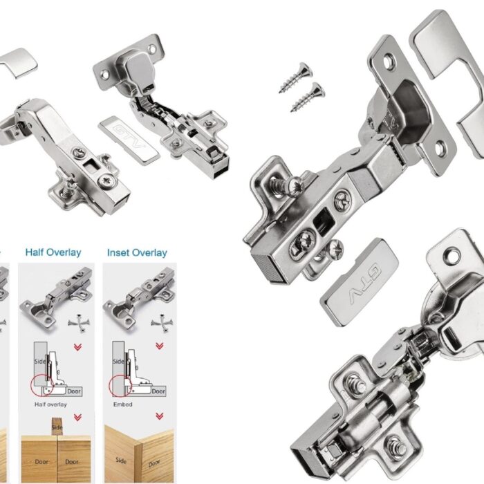 Soft Close Cabinet Hinge 35mm Concealed Clip-On