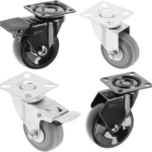 Swivel Caster Wheels Heavy Duty with Brake Options