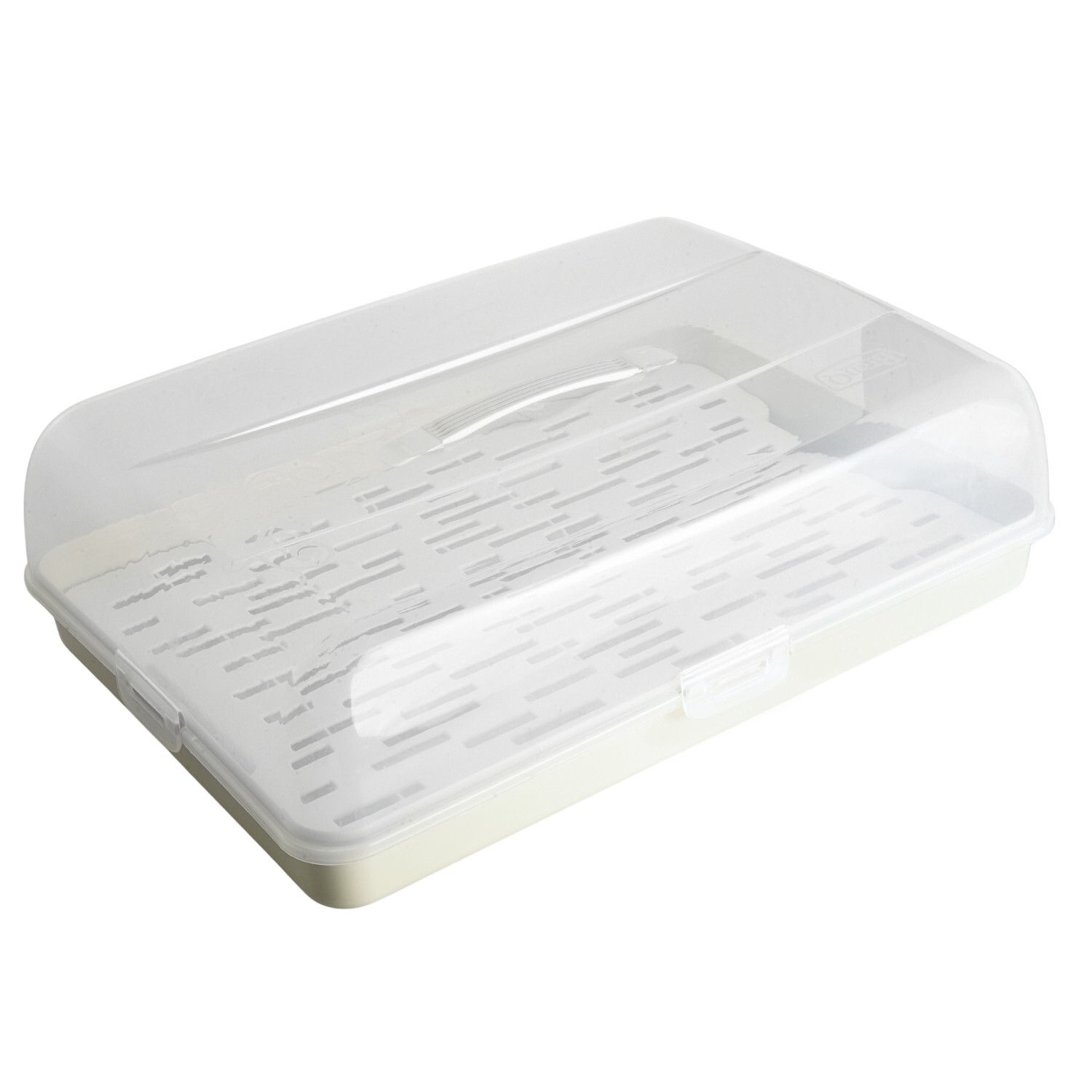 Rectangular Cake Carrier with Handle and Lid - Image 9