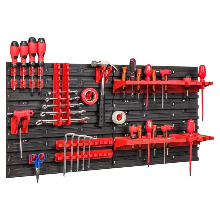 Tool Pegboard 772x390mm 27pc Kit Holders & Hooks