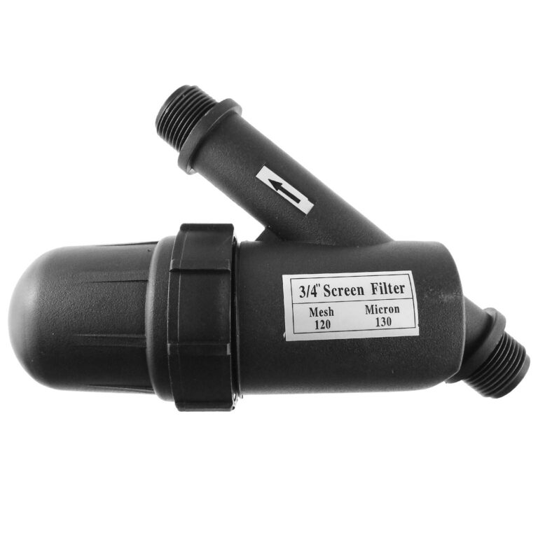 Inline Water Filter 3/4in BSP 120 Mesh Screen
