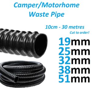 Waste Water Hose Corrugated PVC Caravan & Motorhome